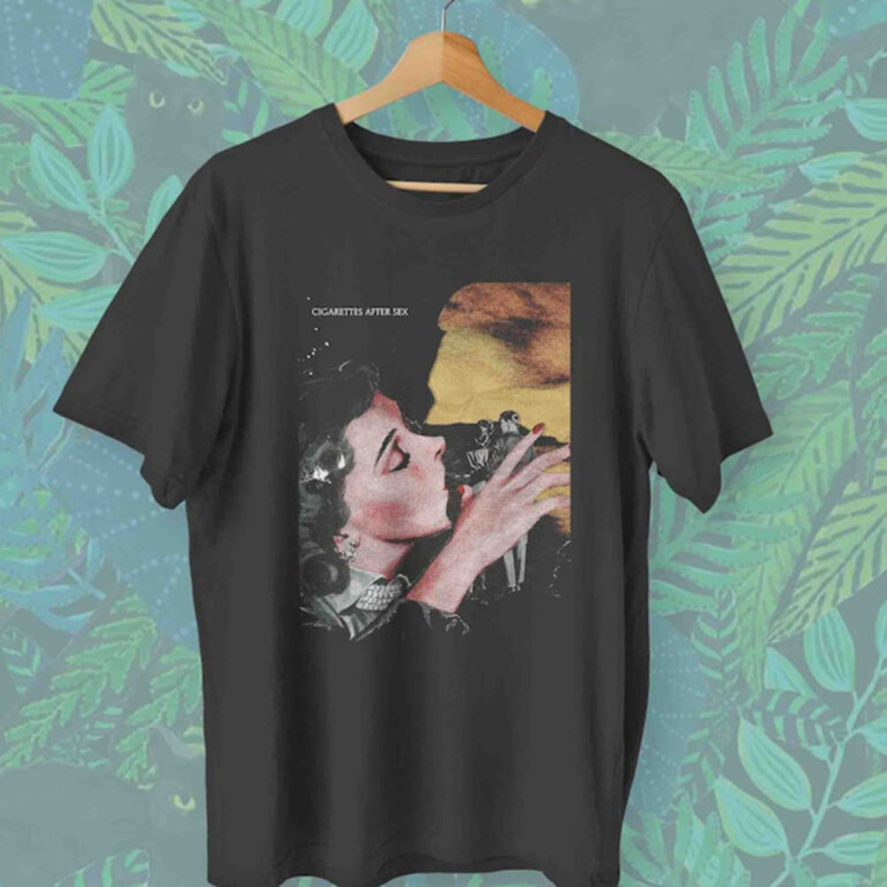 Cigarettes After Sex Tour Shirt Cigarette After Kissing Tshirt Cas Band Tee